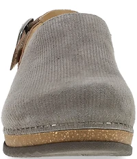 Dansko Merrin Suede Slingback Strap Clogs