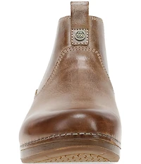 Dansko Michele Leather Chelsea Booties