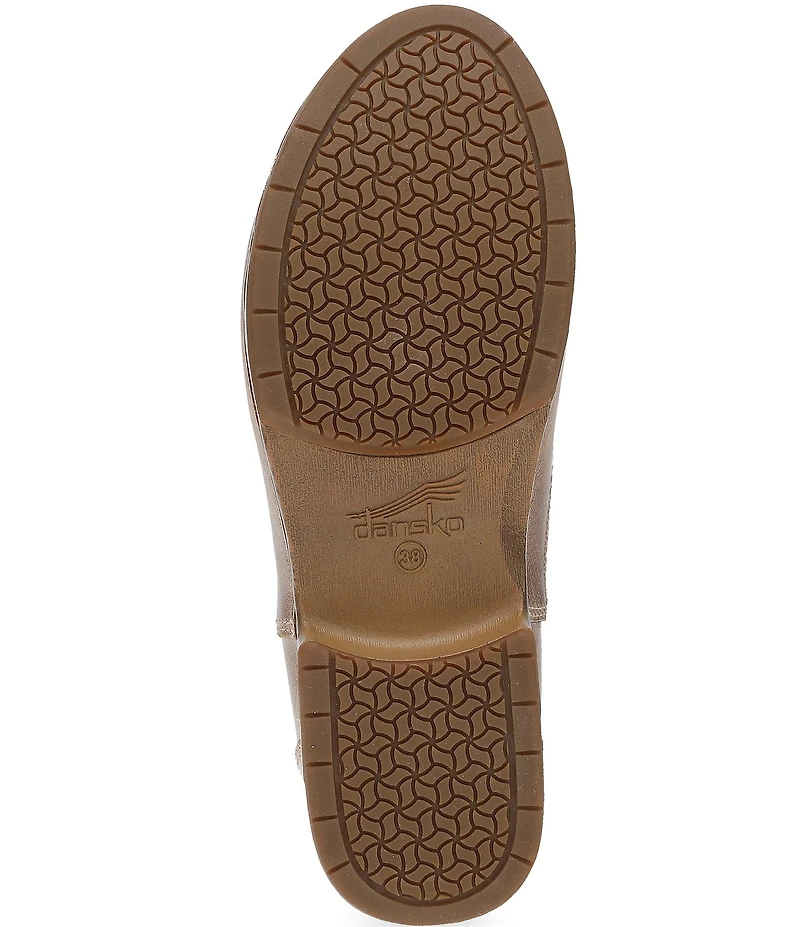 Dansko Michele Leather Chelsea Booties