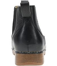 Dansko Michele Leather Chelsea Booties