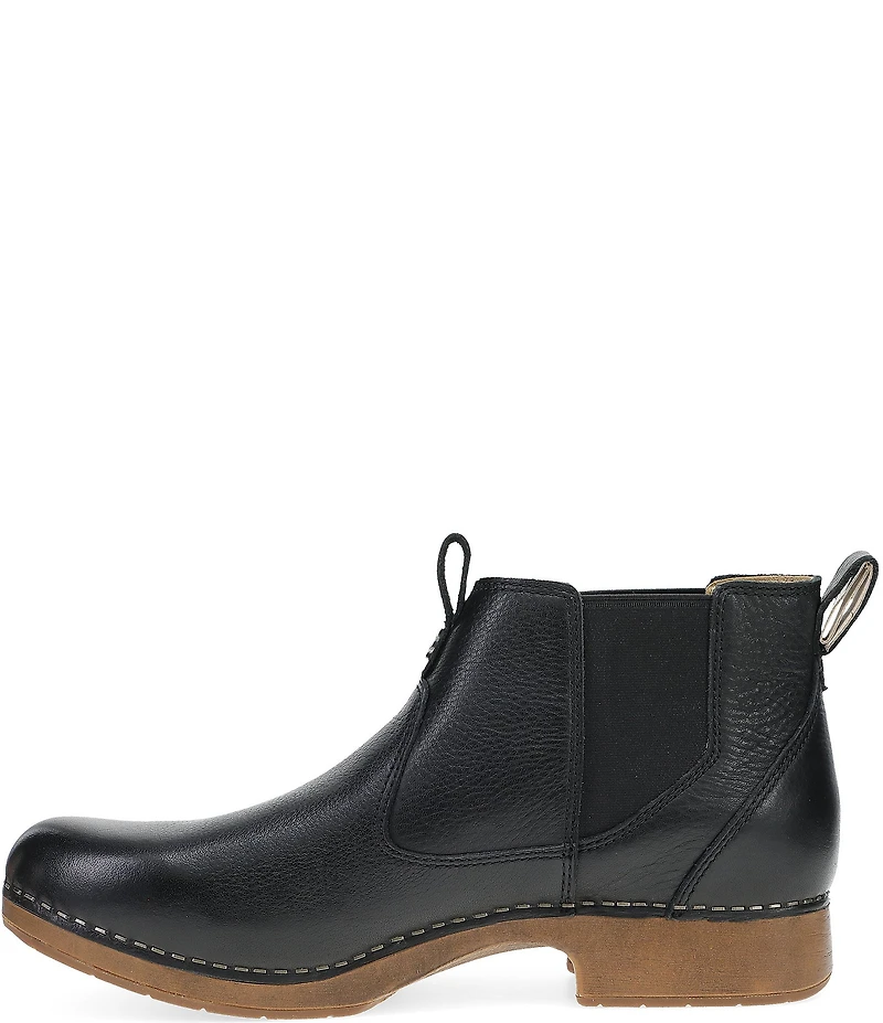 Dansko Michele Leather Chelsea Booties