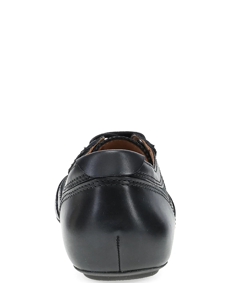 Dansko Milana Metallic Leather and Mesh Sneakers