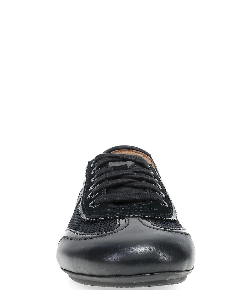 Dansko Milana Metallic Leather and Mesh Sneakers