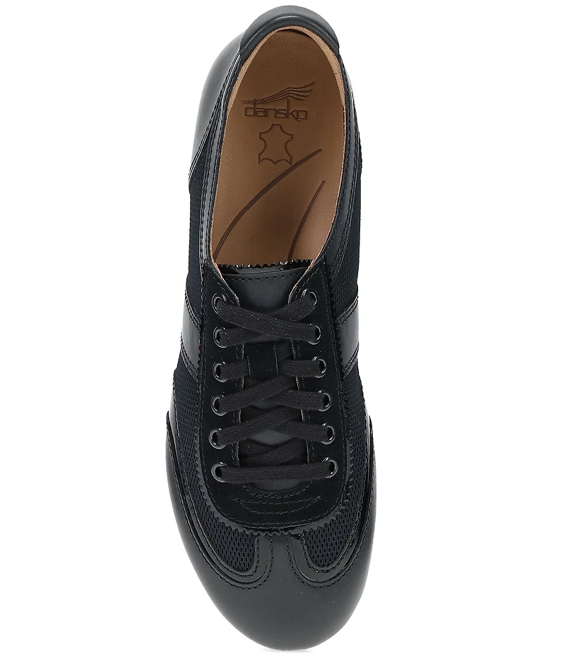 Dansko Milana Metallic Leather and Mesh Sneakers
