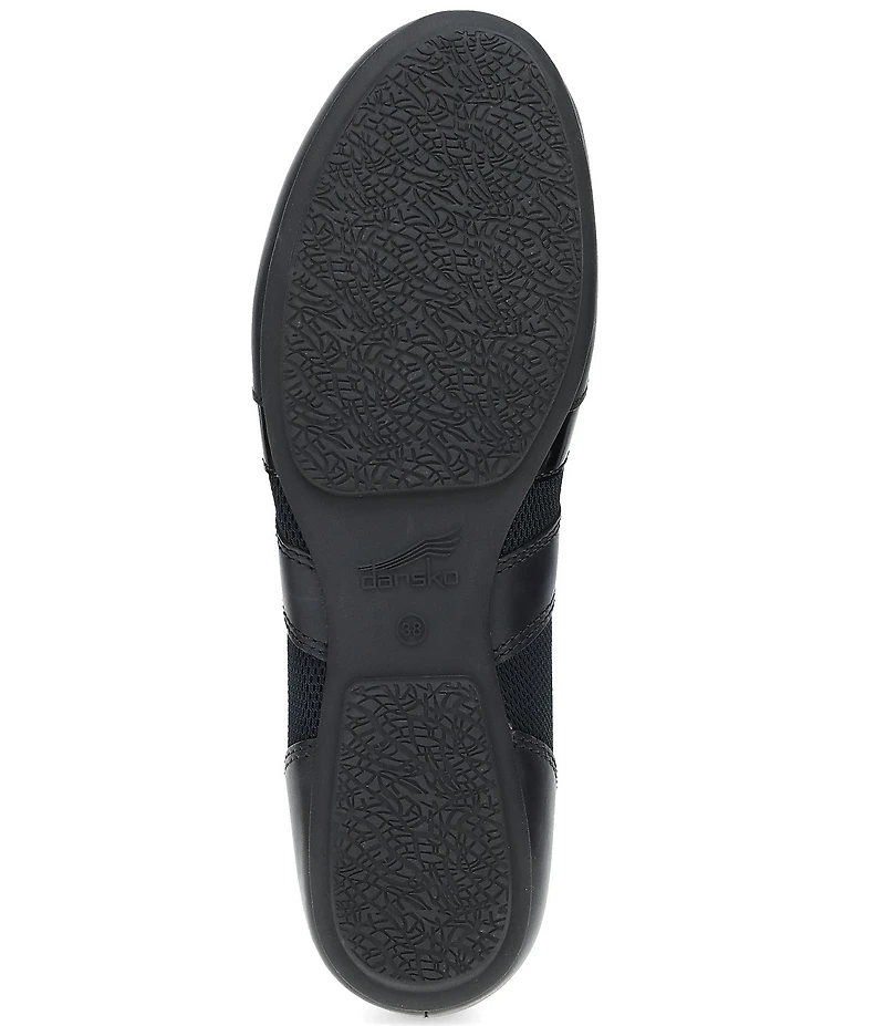Dansko Milana Metallic Leather and Mesh Sneakers