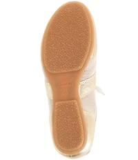 Dansko Milana Metallic Leather and Mesh Sneakers