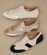 Dansko Milana Metallic Leather and Mesh Sneakers