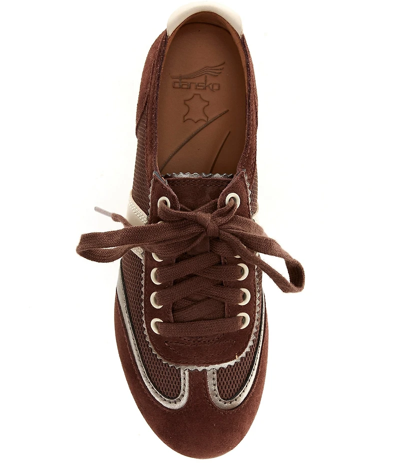 Dansko Milana Suede and Mesh Sneakers