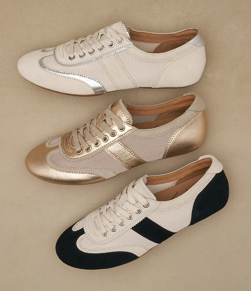 Dansko Milana Suede and Mesh Sneakers