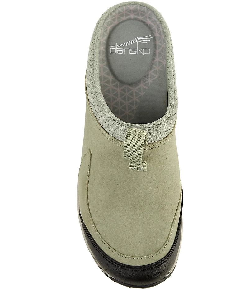 Dansko Pia Waterproof Nubuck Suede Clogs
