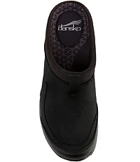 Dansko Pia Waterproof Nubuck Suede Clogs