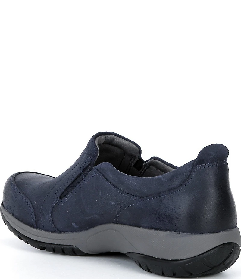 Dansko Pippy Waterproof Suede Slip On Sneakers