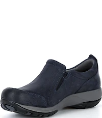 Dansko Pippy Waterproof Suede Slip On Sneakers