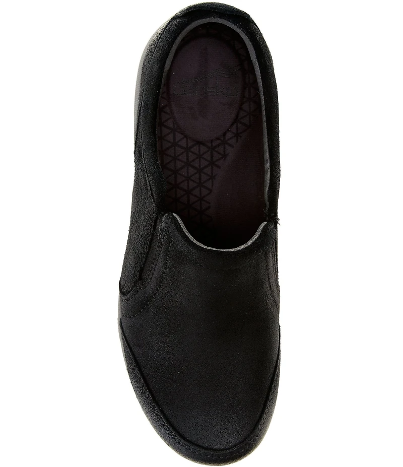 Dansko Pippy Waterproof Suede Slip On Sneakers