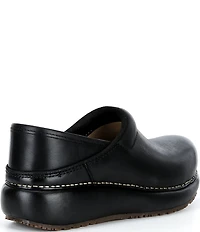 Dansko Platform Pro Leather Clogs