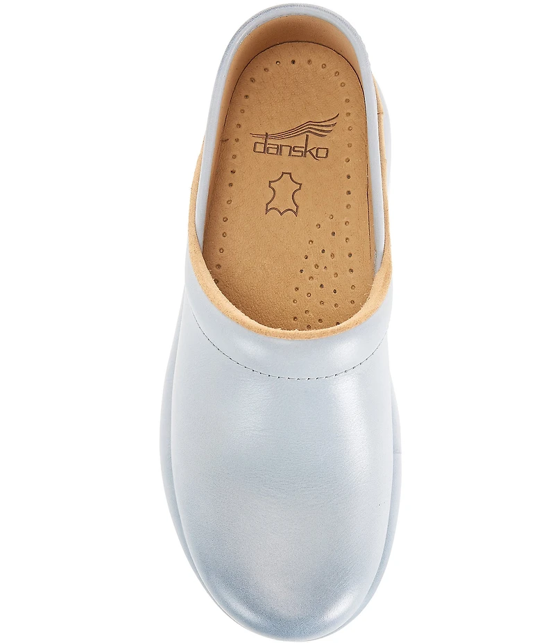 Dansko Platform Pro Leather Clogs