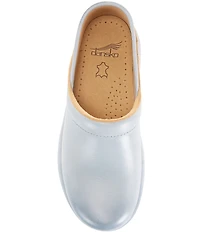 Dansko Platform Pro Leather Clogs