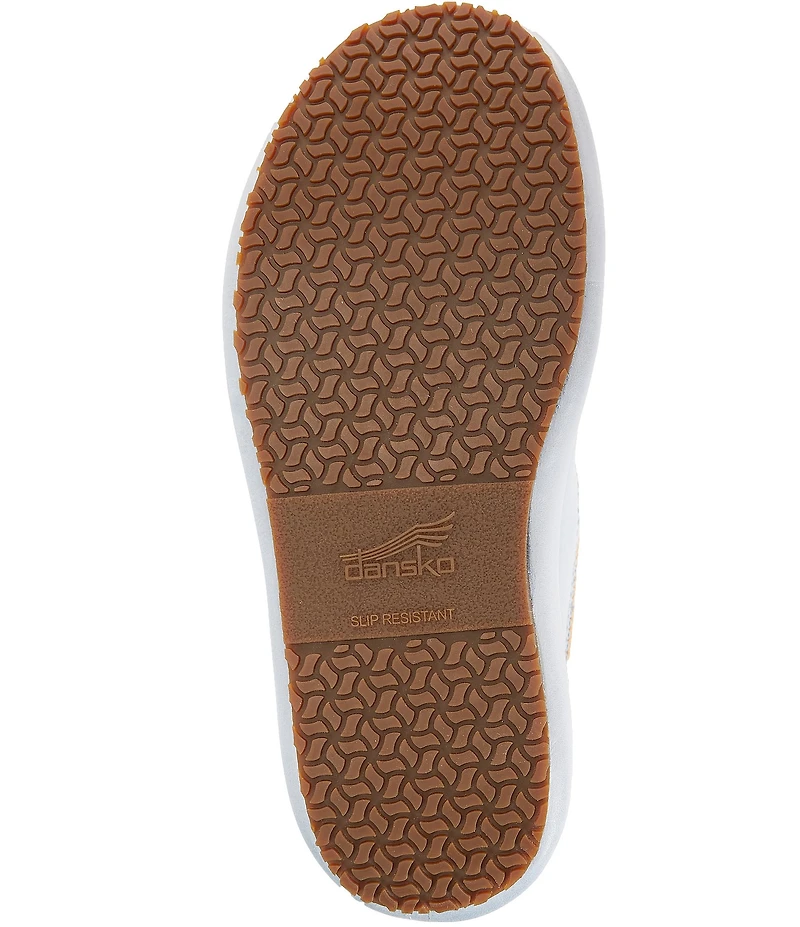 Dansko Platform Pro Leather Clogs