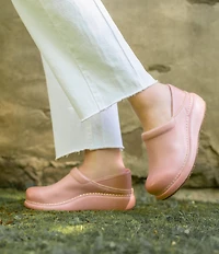 Dansko Platform Pro Leather Clogs