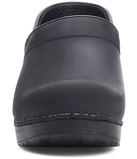 Dansko Professional Leather Slip-On Clogs