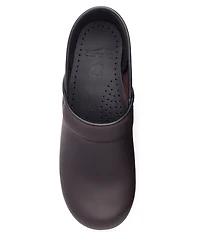 Dansko Professional Leather Slip-On Clogs