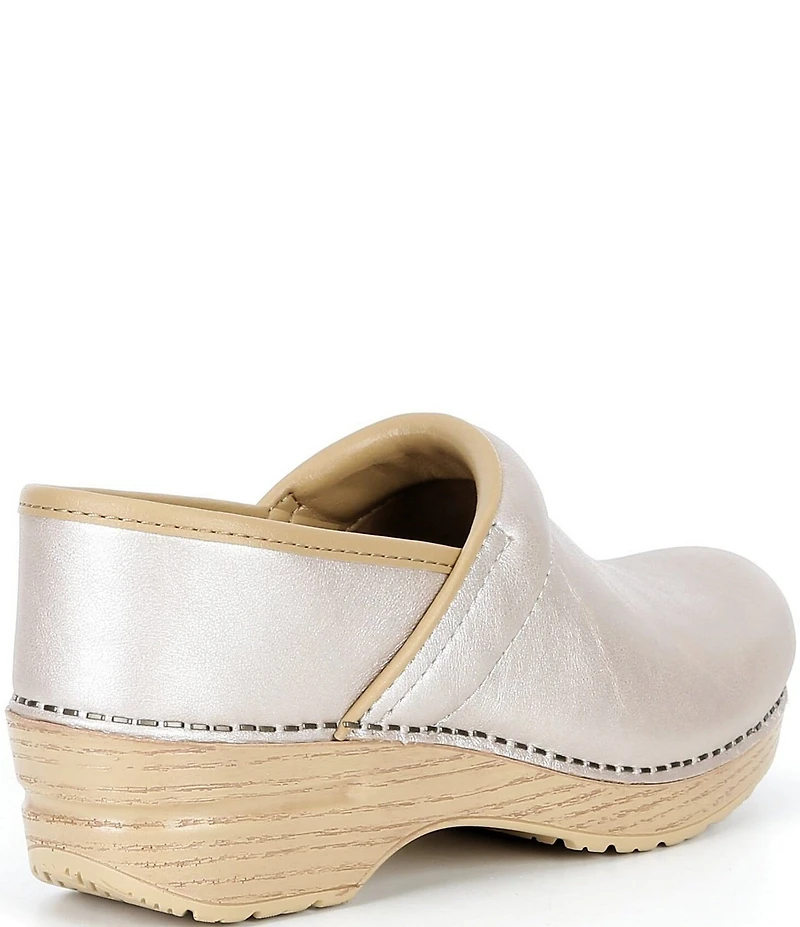 Dansko Professional Metallic Leather Clogs