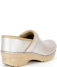 Dansko Professional Metallic Leather Clogs
