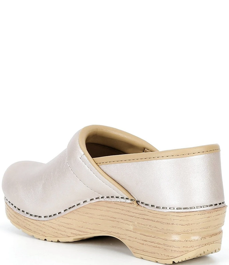Dansko Professional Metallic Leather Clogs