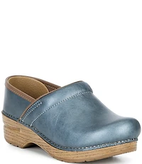 Dansko Professional Metallic Leather Clogs
