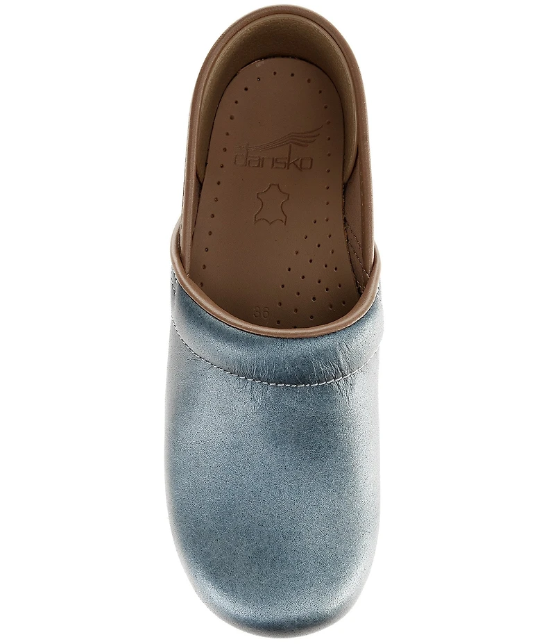 Dansko Professional Metallic Leather Clogs