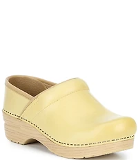 Dansko Professional Burnished Leather Clogs