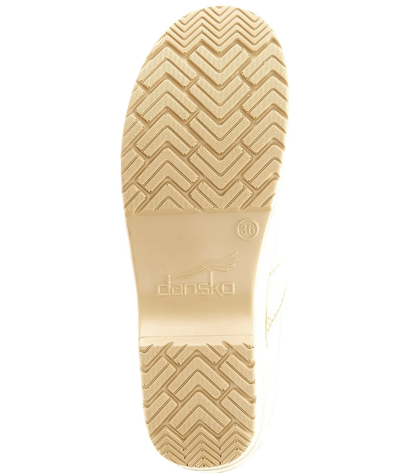 Dansko Professional Burnished Leather Clogs