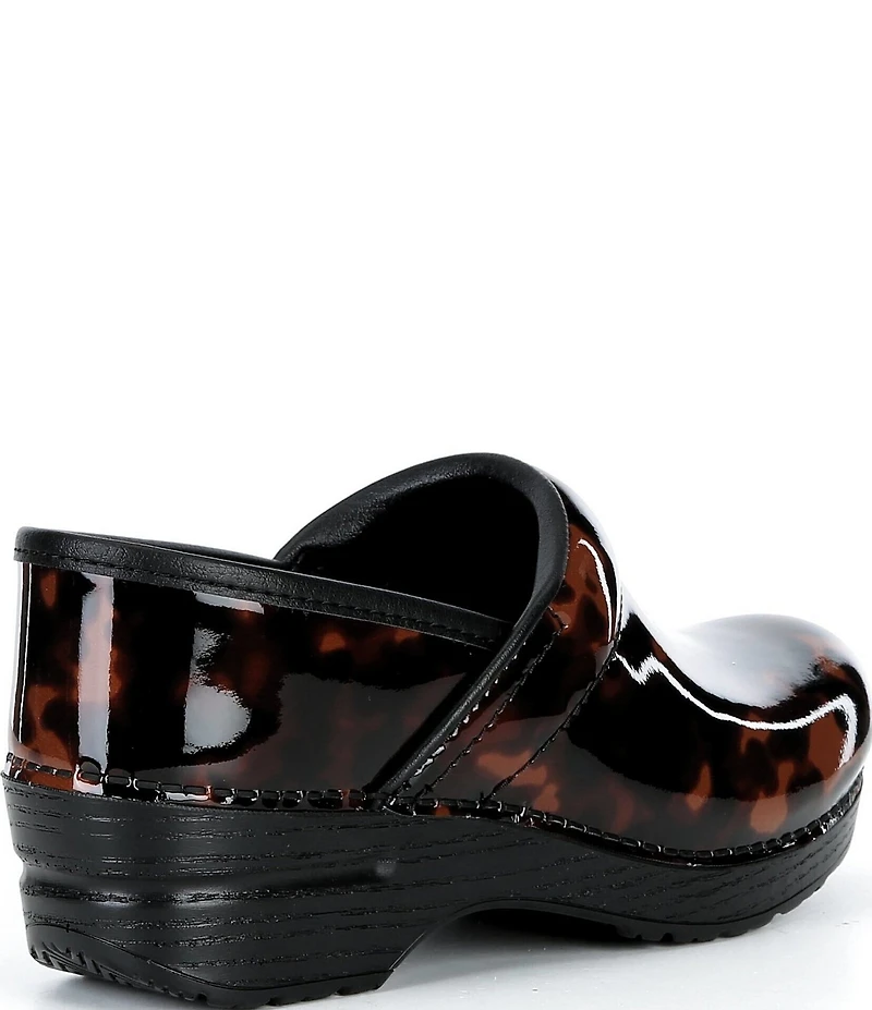 Dansko Professional Tortoise Patent Leather Clogs