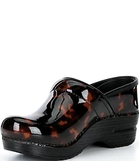 Dansko Professional Tortoise Patent Leather Clogs