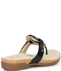 Dansko Rosalia Leather Hardware Thong Sandals