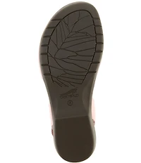 Dansko Rowan Leather Ankle Strap Mary Jane Clogs