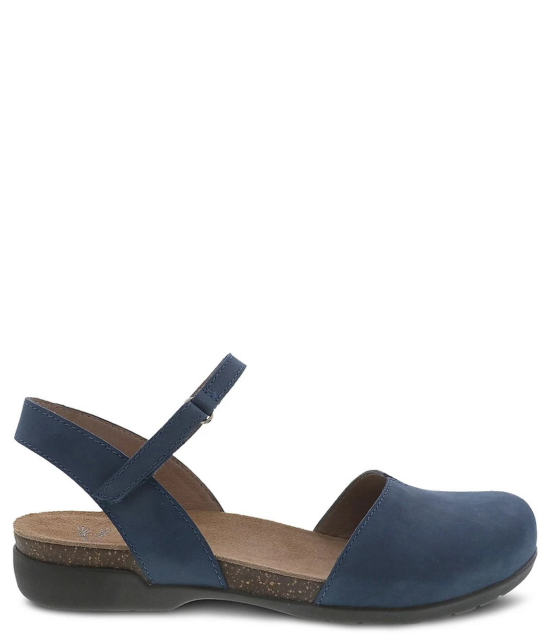 Dansko Rowan Nubuck Leather Clogs