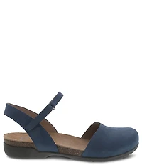 Dansko Rowan Nubuck Leather Clogs