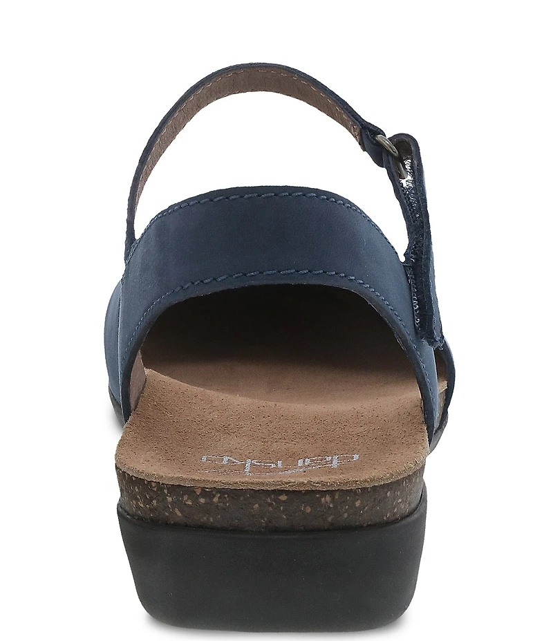 Dansko Rowan Nubuck Leather Clogs