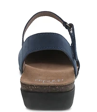 Dansko Rowan Nubuck Leather Clogs