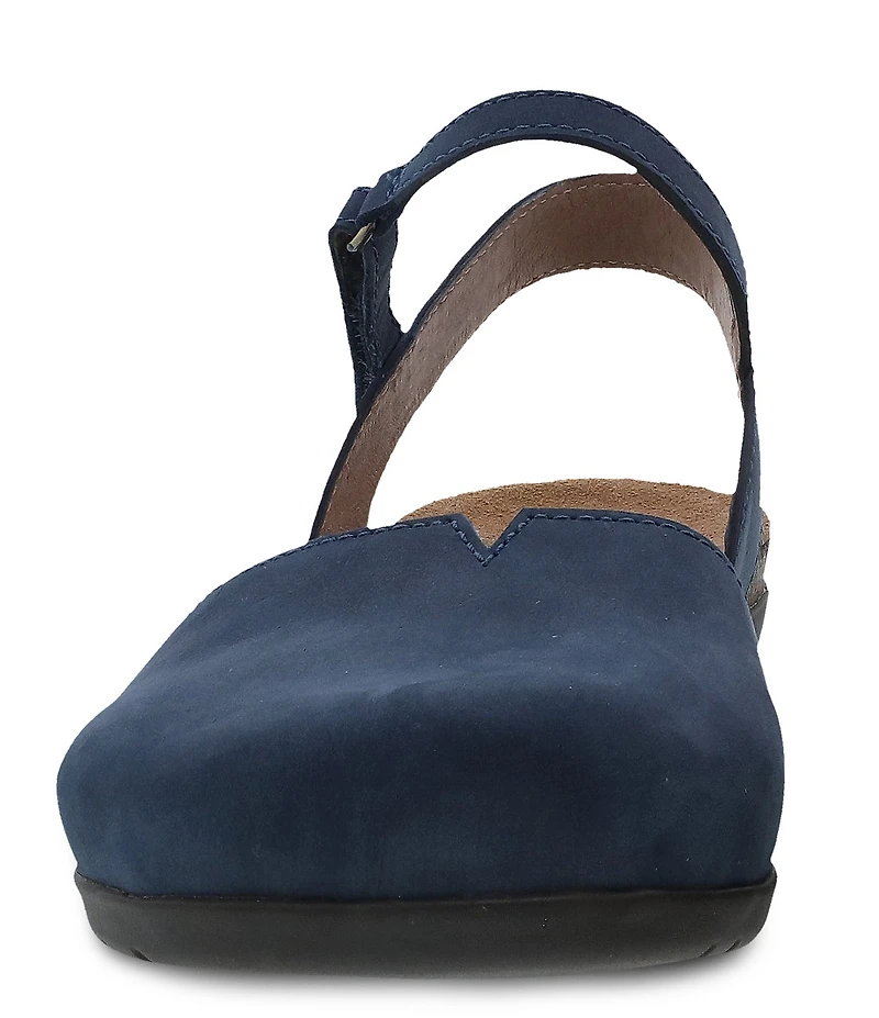 Dansko Rowan Nubuck Leather Clogs