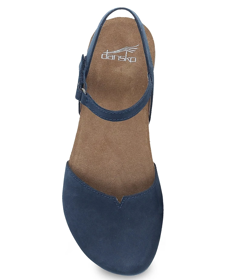 Dansko Rowan Nubuck Leather Clogs