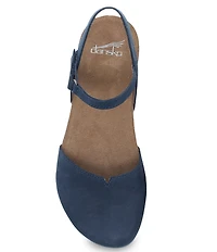 Dansko Rowan Nubuck Leather Clogs