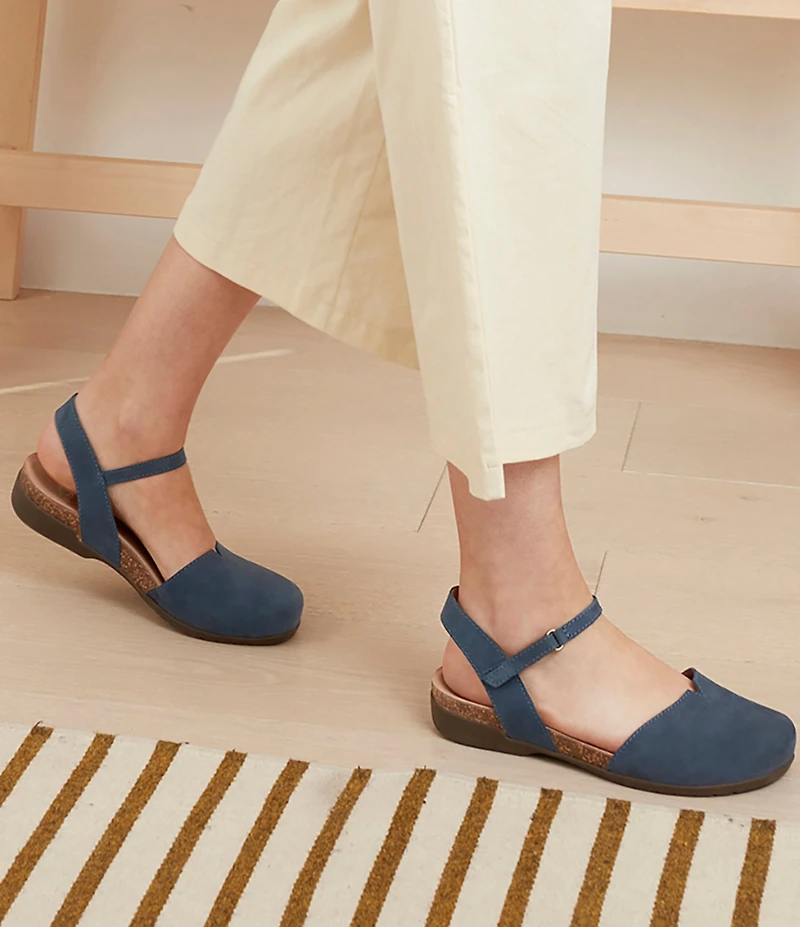 Dansko Rowan Nubuck Leather Clogs