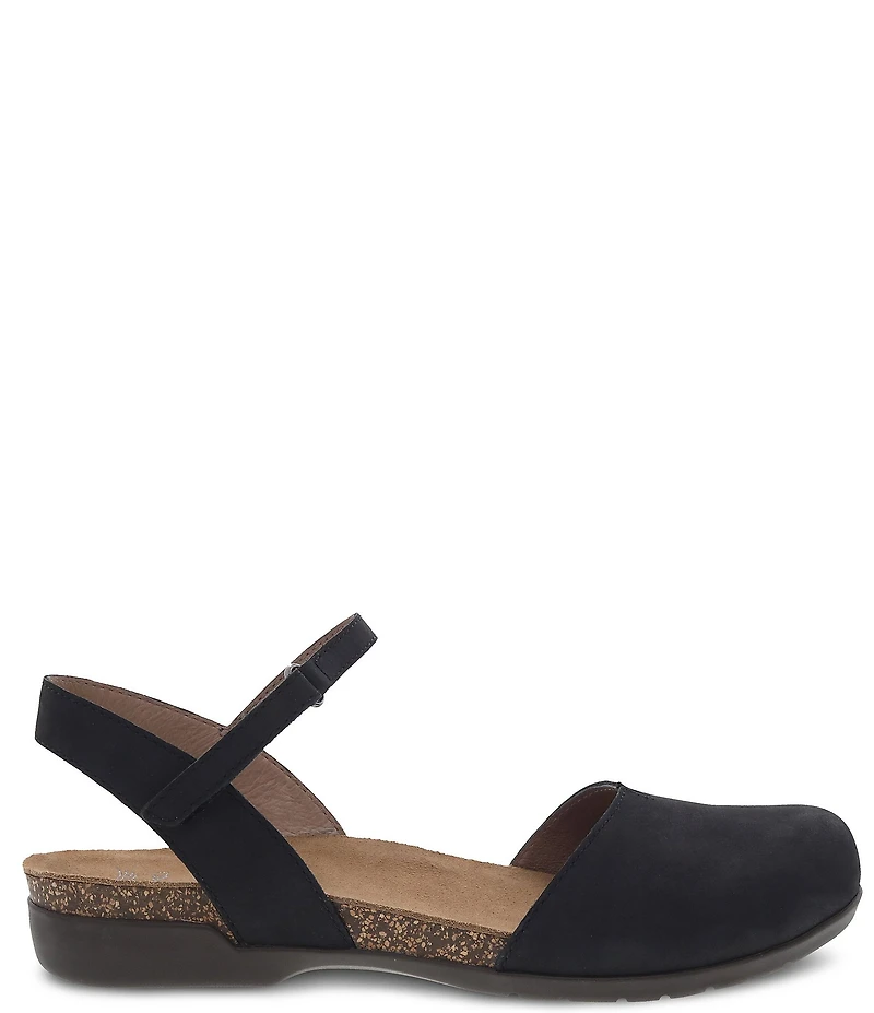 Dansko Rowan Nubuck Leather Clogs