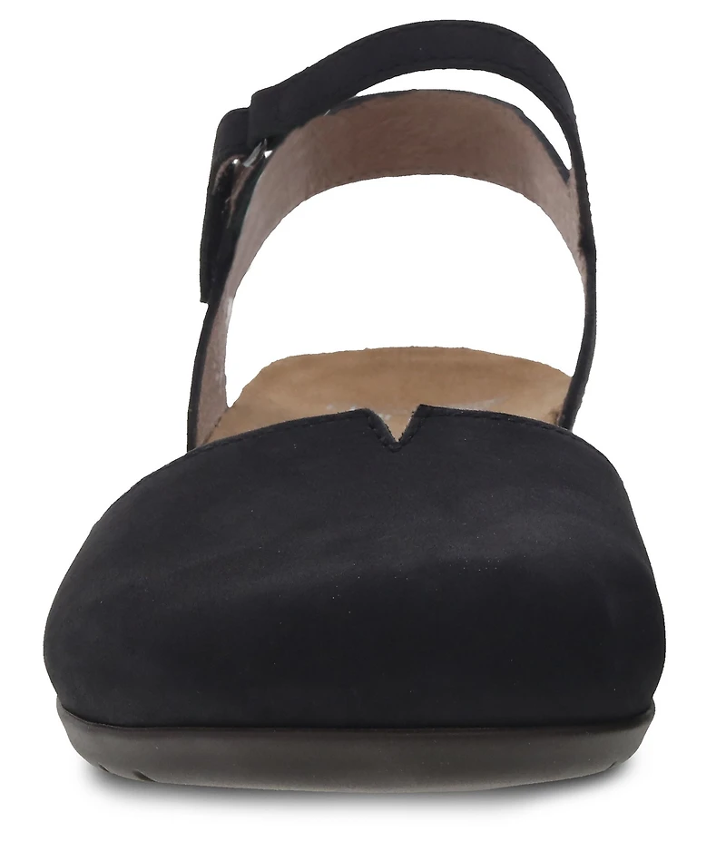 Dansko Rowan Nubuck Leather Clogs