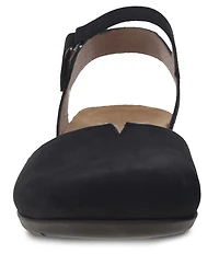 Dansko Rowan Nubuck Leather Clogs