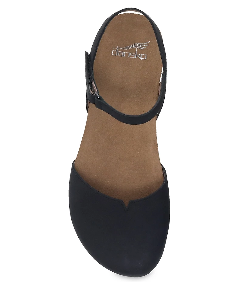 Dansko Rowan Nubuck Leather Clogs