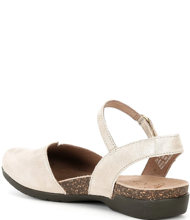 Dansko Rowan Suede Ankle Strap Clogs