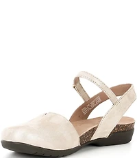 Dansko Rowan Suede Ankle Strap Clogs